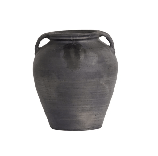 black jug with two small handles